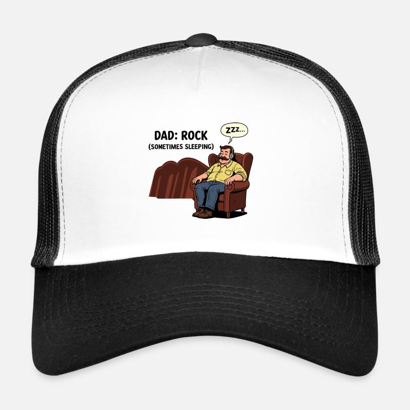 Dad: Rock Trucker Cap