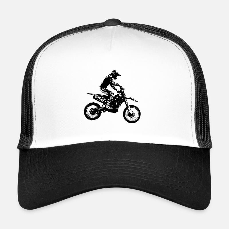 enduro noir Casquette trucker 