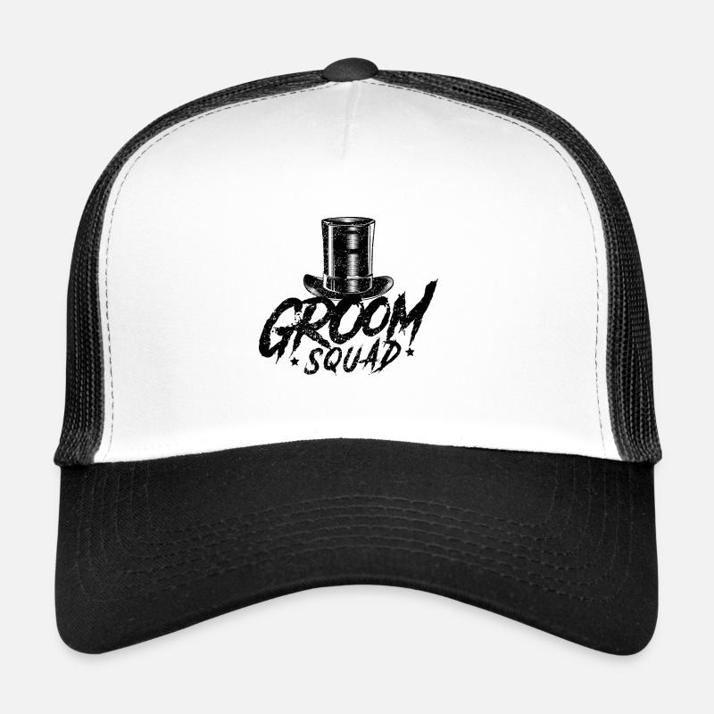 Groom Squad Bräutigam Bräu Casquette trucker 