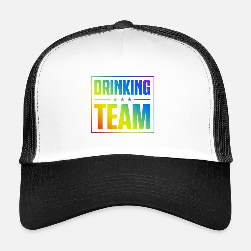 Équipe de consommation d’alcool Casquette trucker 