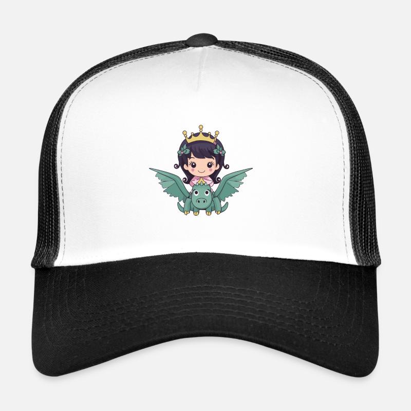 Bande dessinée Princesse Dragon Casquette trucker 