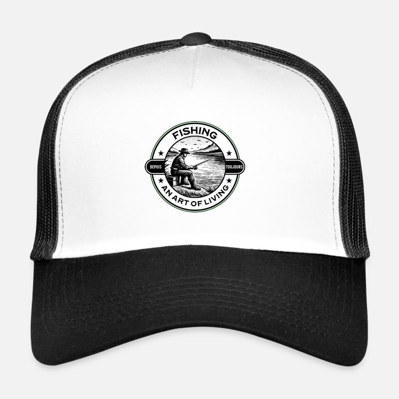 Fischen, eine Lebensweise Trucker Cap