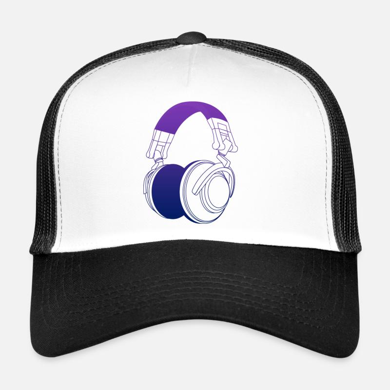 DJ Kopfhörer Trucker Cap