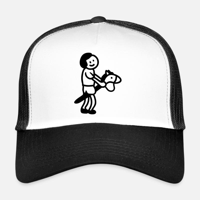 cheval de bataille de l'enfance - Line Casquette trucker 