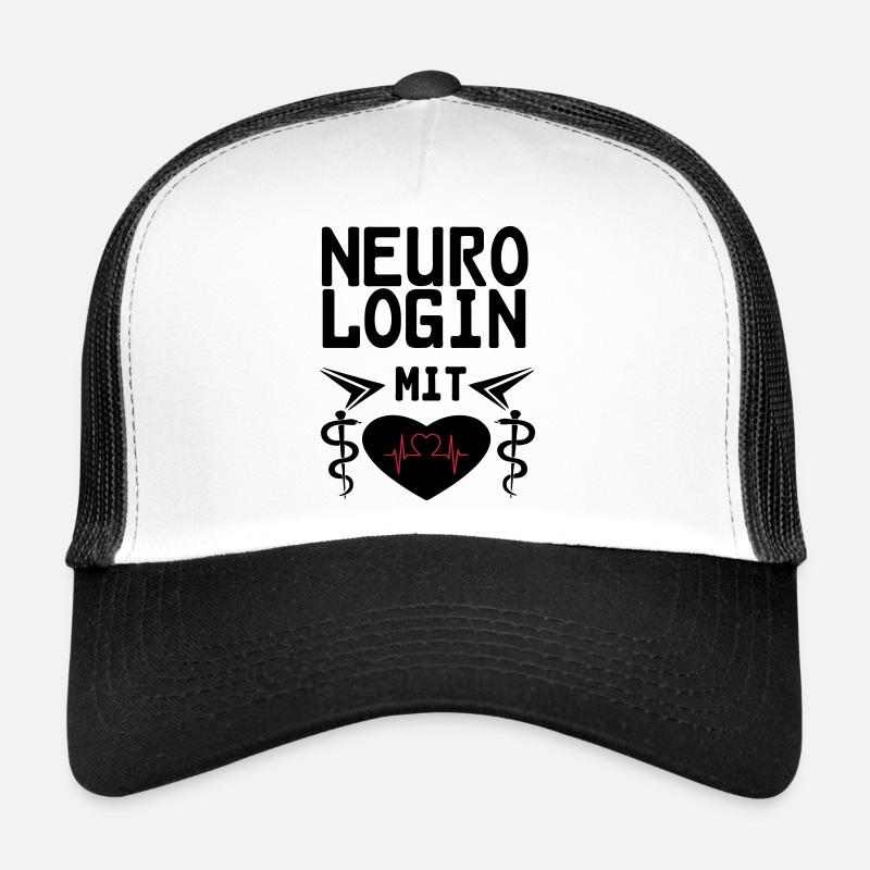 Neurologin mit Herz Geschenk Trucker Cap