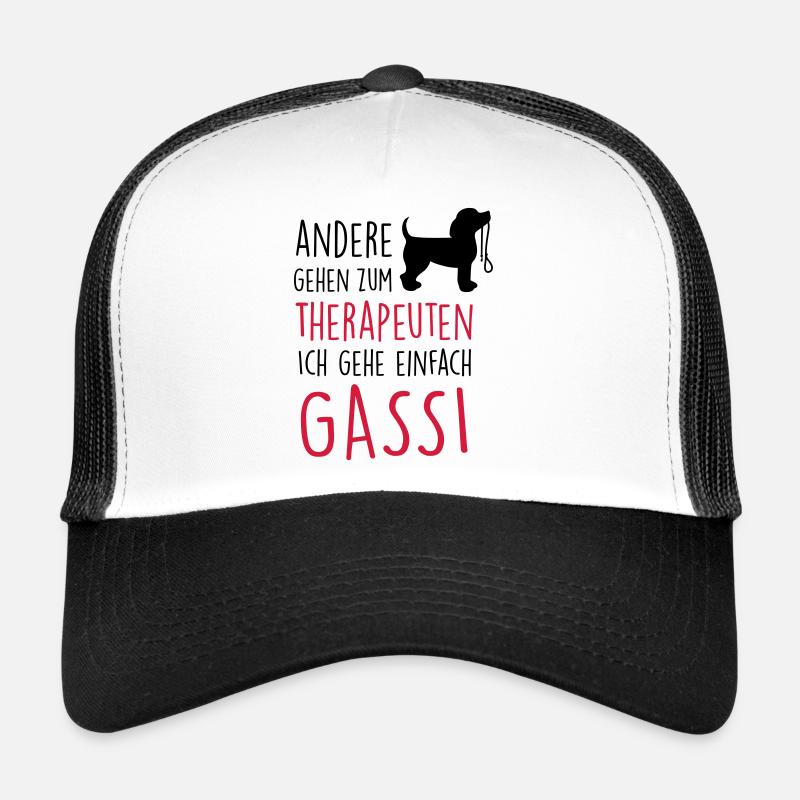 Gassi Therapeut Hund Trucker Cap