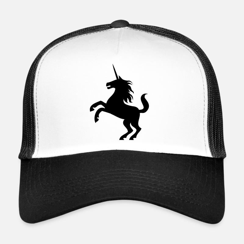licorne - Trucker Cap - Weiß/Schwarz