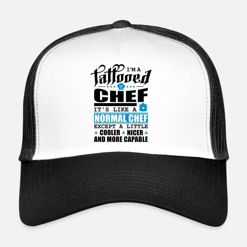Chef tatoué / Chef, Chef tatoué Casquette trucker 