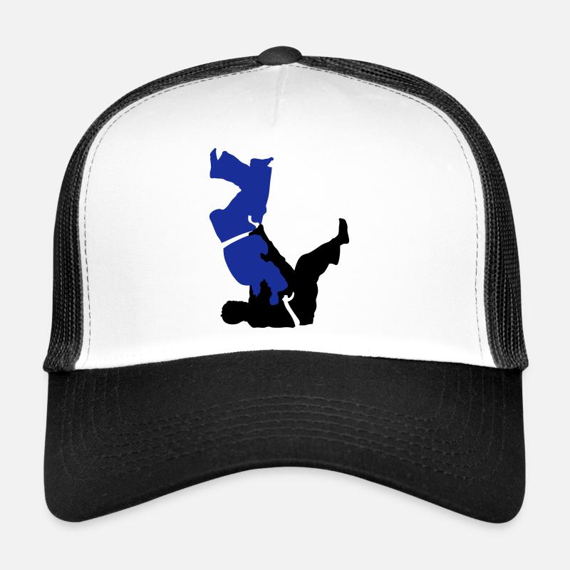 Judo - Trucker Cap - Weiß/Schwarz