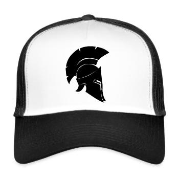 Spartans - Trucker Cap - white/black - Front