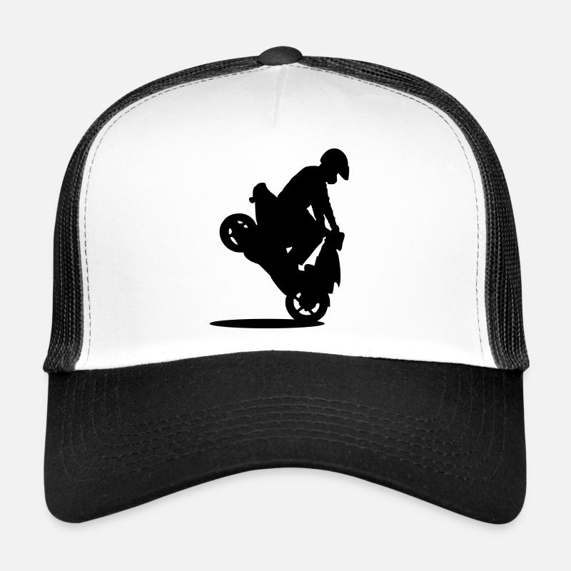 Roller Stunt - Trucker Cap - Weiß/Schwarz
