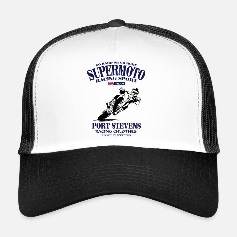 Supermoto Racing Trucker Cap