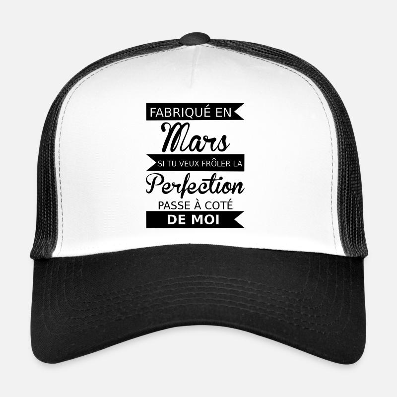 Fabriqué en mars Trucker Cap