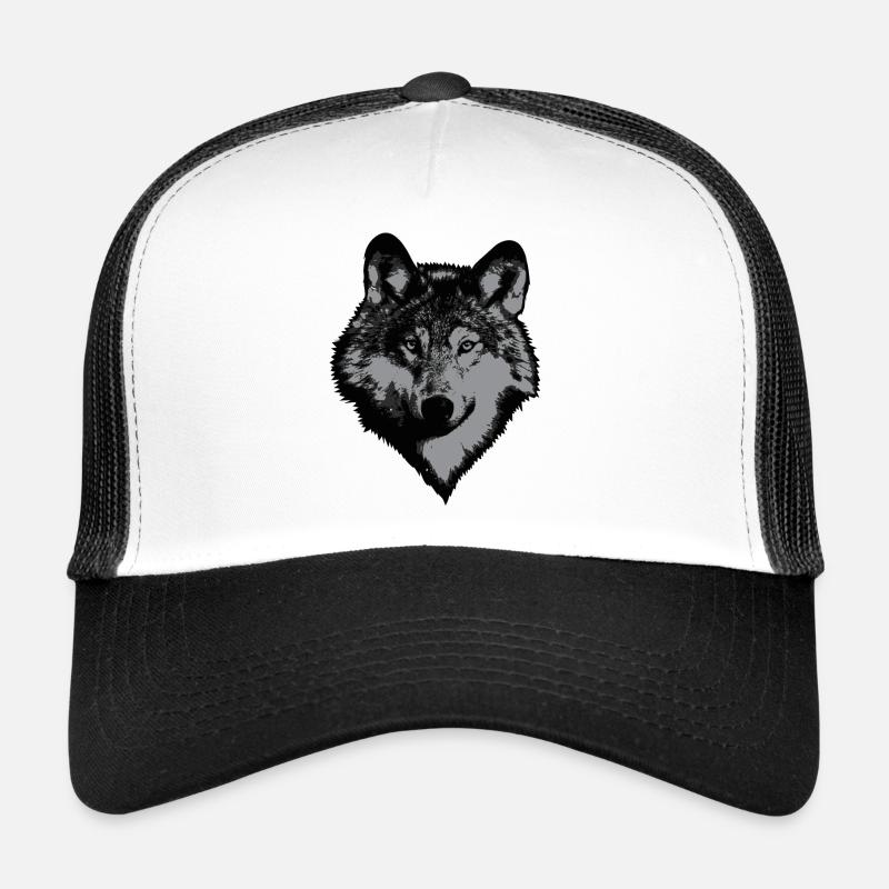 Wolf Kopf Trucker Cap
