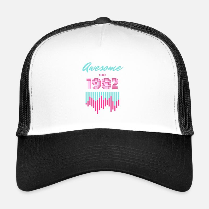 Génial depuis 1982 Neon Pulse Casquette trucker 