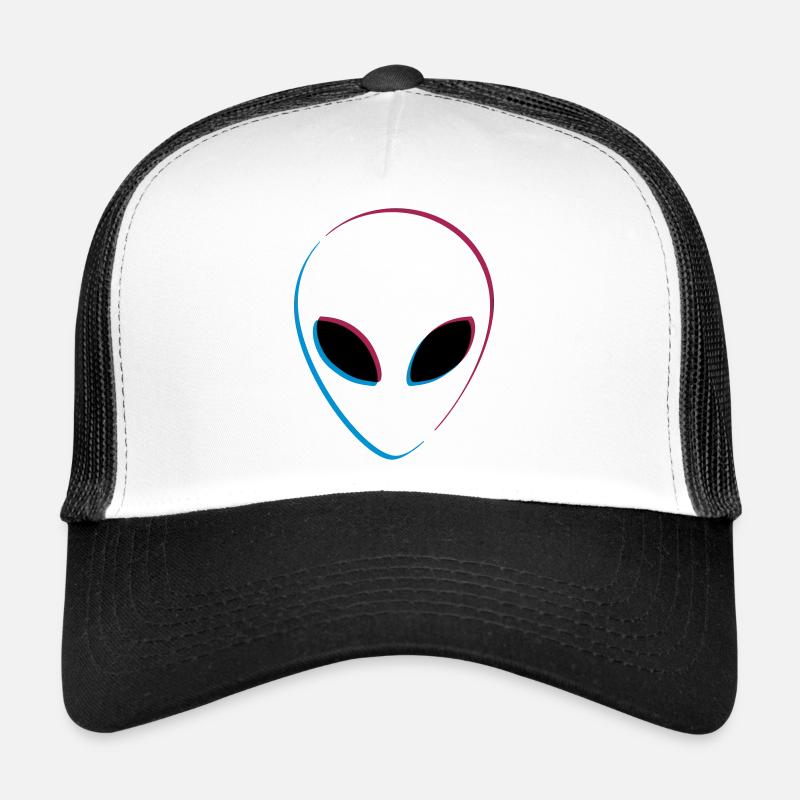 Effet 3D extraterrestre Casquette trucker 