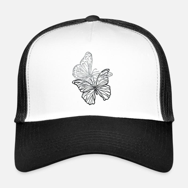 papillon Casquette trucker 