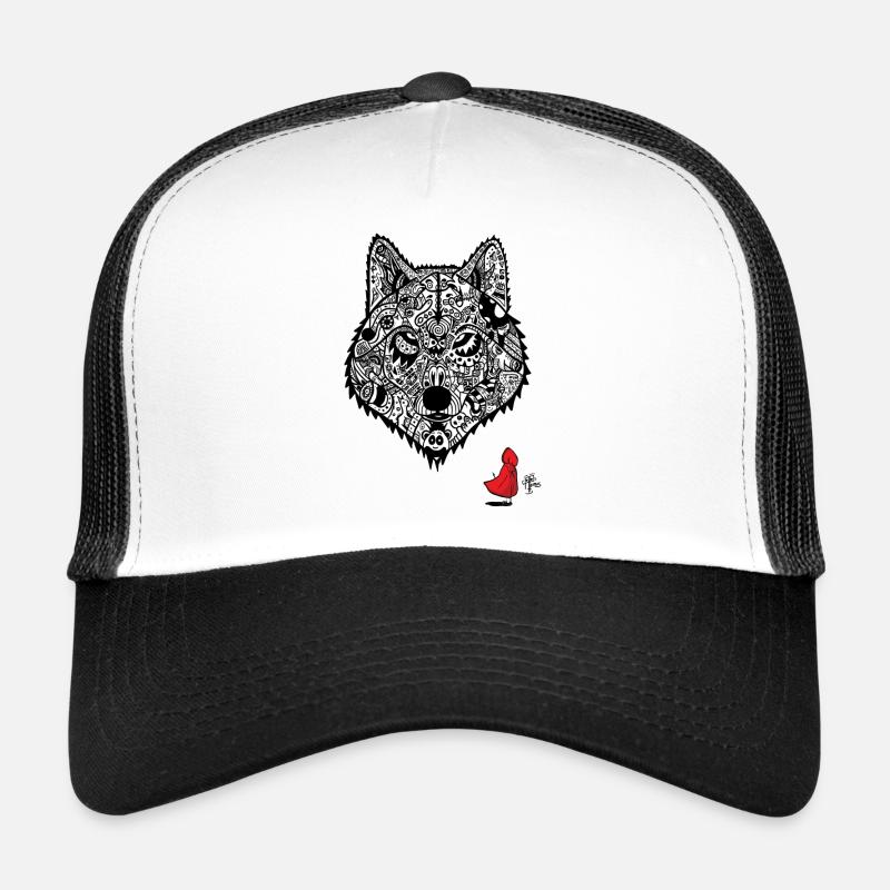 Red Riding Hood's Wolf Trucker Cap