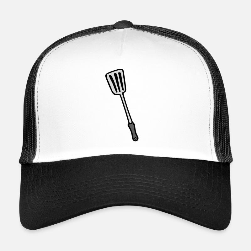 spatula - Trucker Cap - white/black