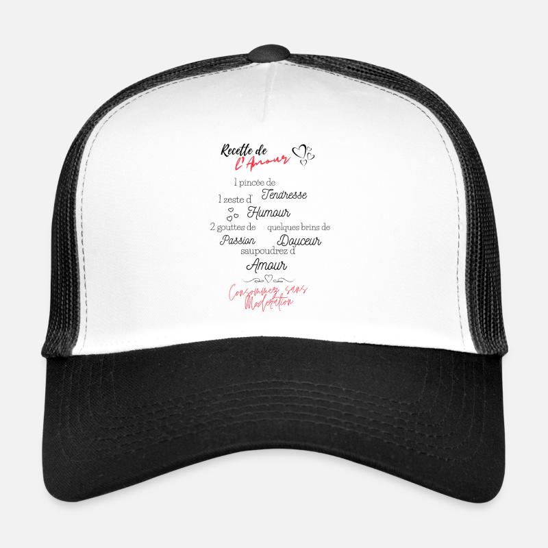 Recette de l'amour Casquette trucker 