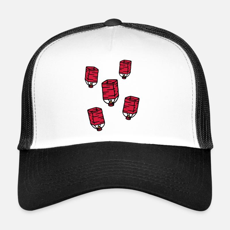 Himmelslaterne Chinesisches Lampion Sky lantern Trucker Cap