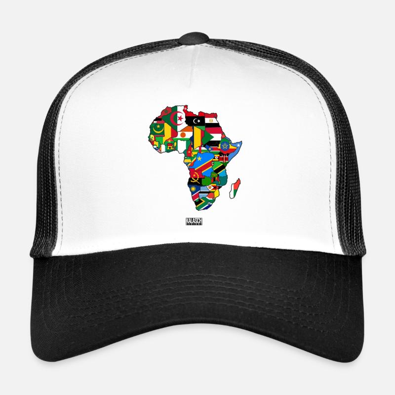 AFRICA countries logo Trucker Cap