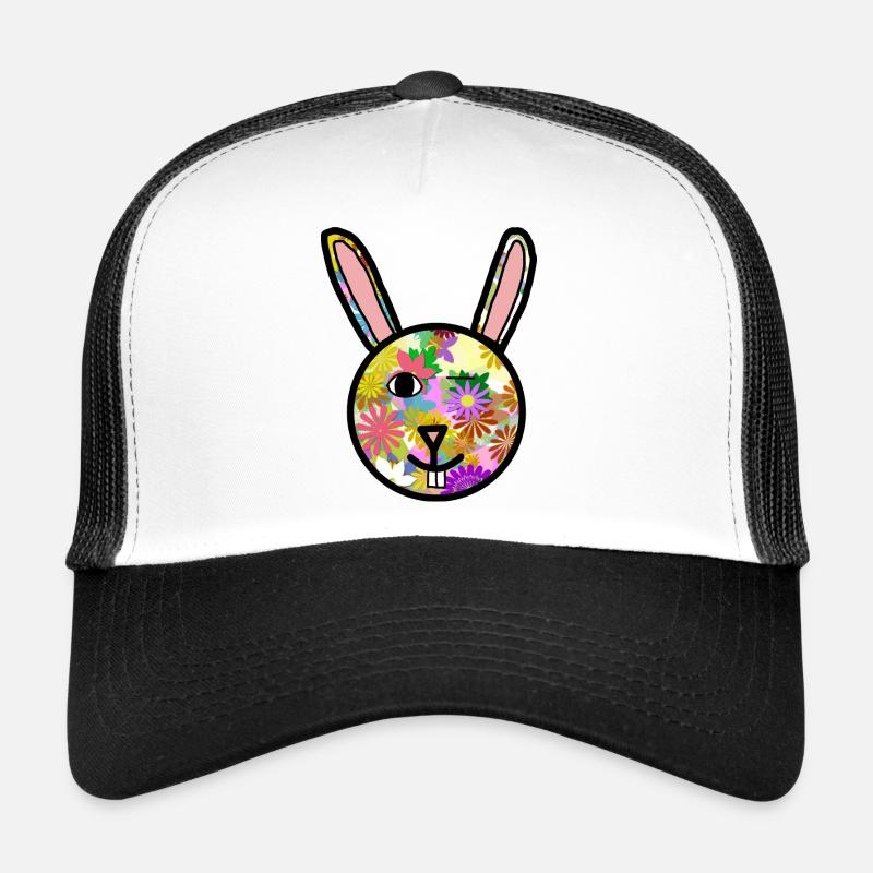 The Easter - Trucker Cap - white/black