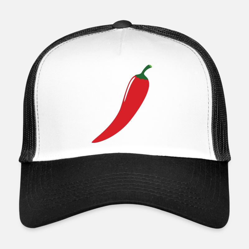 Chilli rouge Casquette trucker 