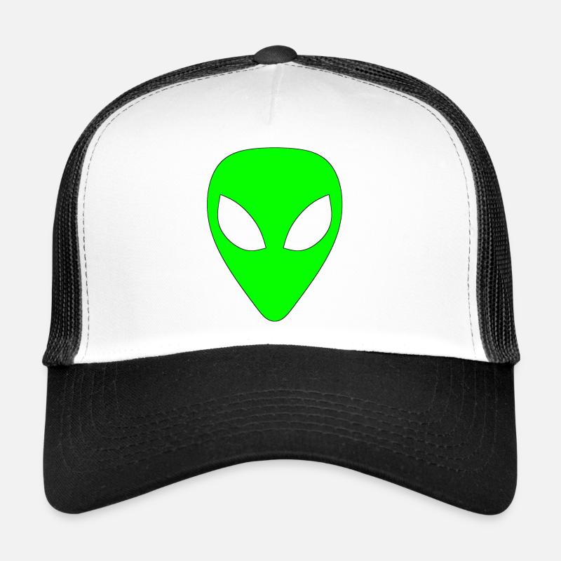 Alien - Vert clair - Casquette trucker  - blanc/noir
