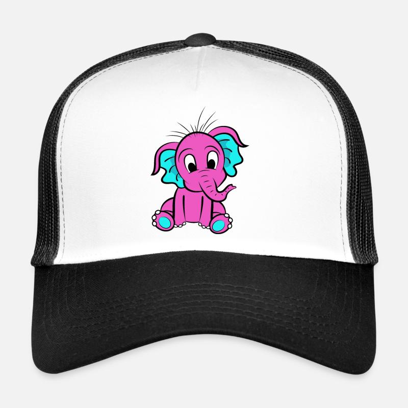 Rosa Elefant Trucker Cap