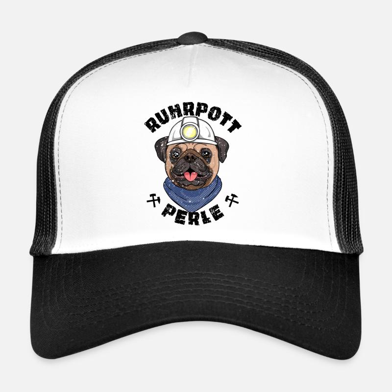 Mops Ruhrpott Perle Trucker Cap