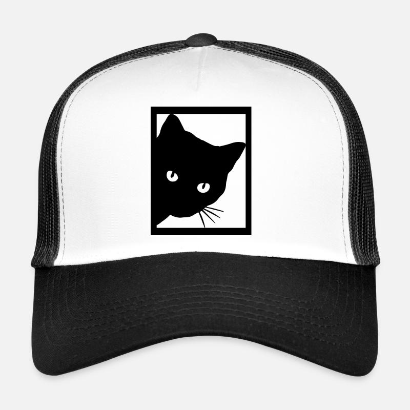 Chat Katze Casquette trucker 