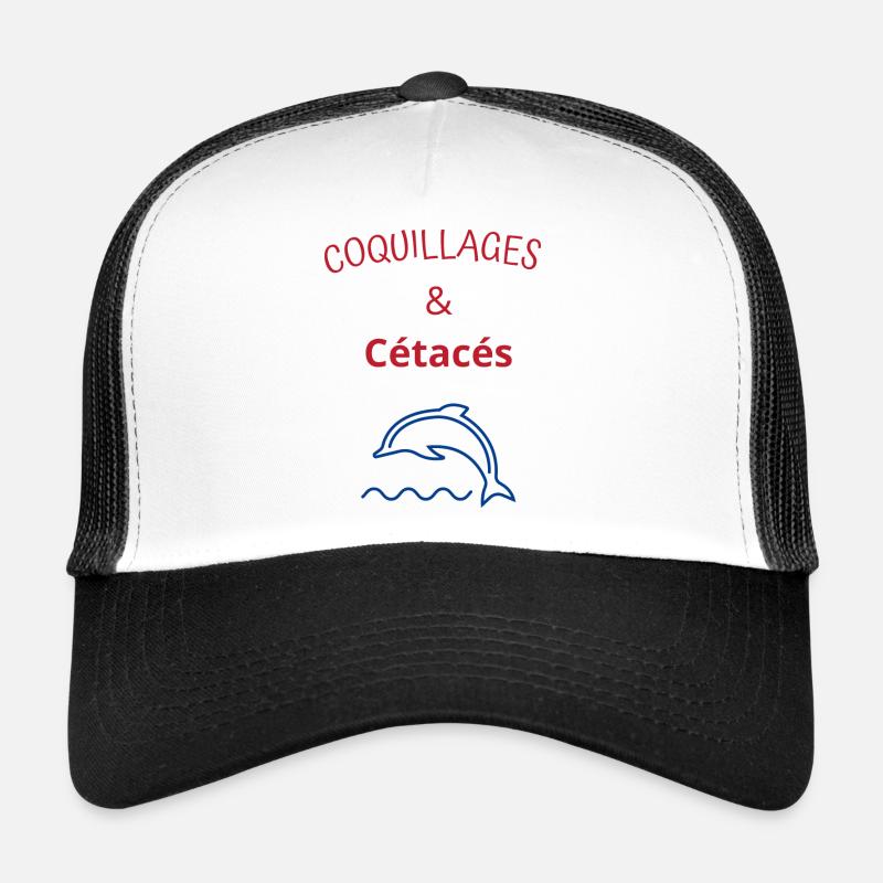 Coquillages et cétacés Casquette trucker 