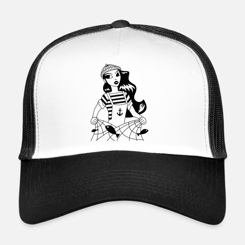 marin la mère Casquette trucker 