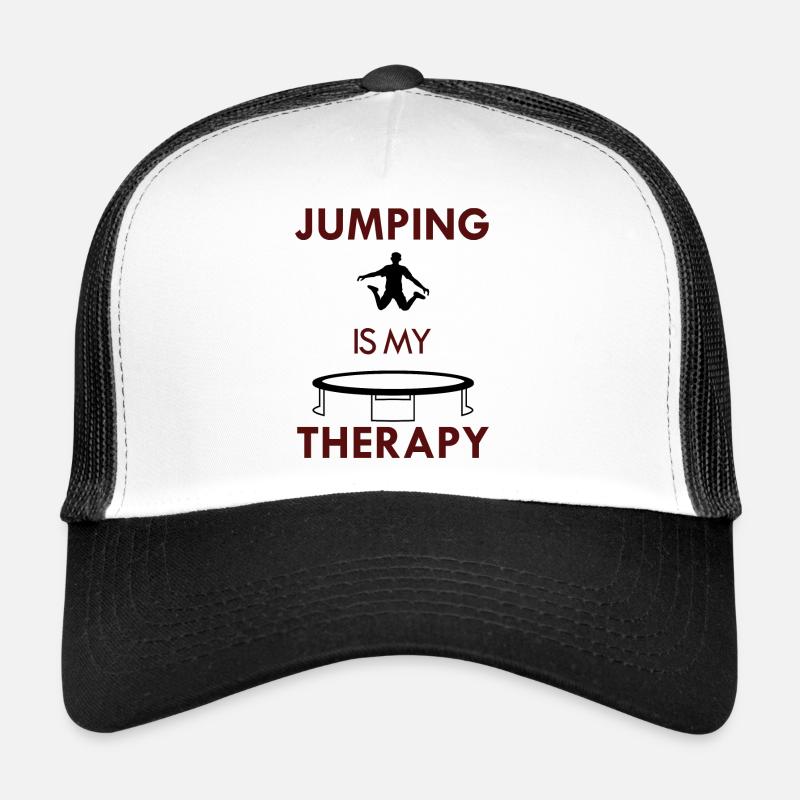 Springen als Therapie Trampolinspringer Bounce Trucker Cap
