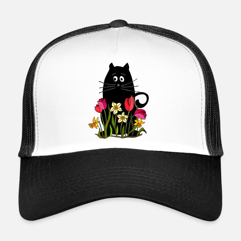 Chat Casquette trucker 