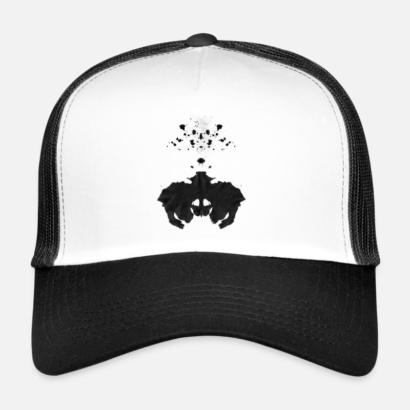 The Voracious and the Eloquent - Trucker Cap - white/black