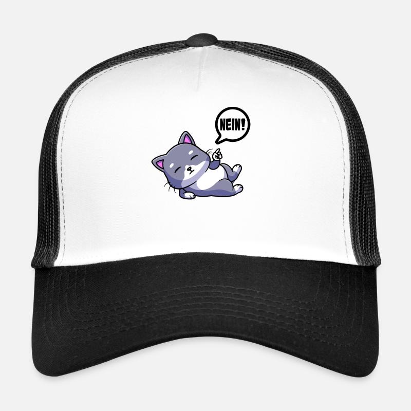 Schlafendes Kätzchen Träumerin Trucker Cap
