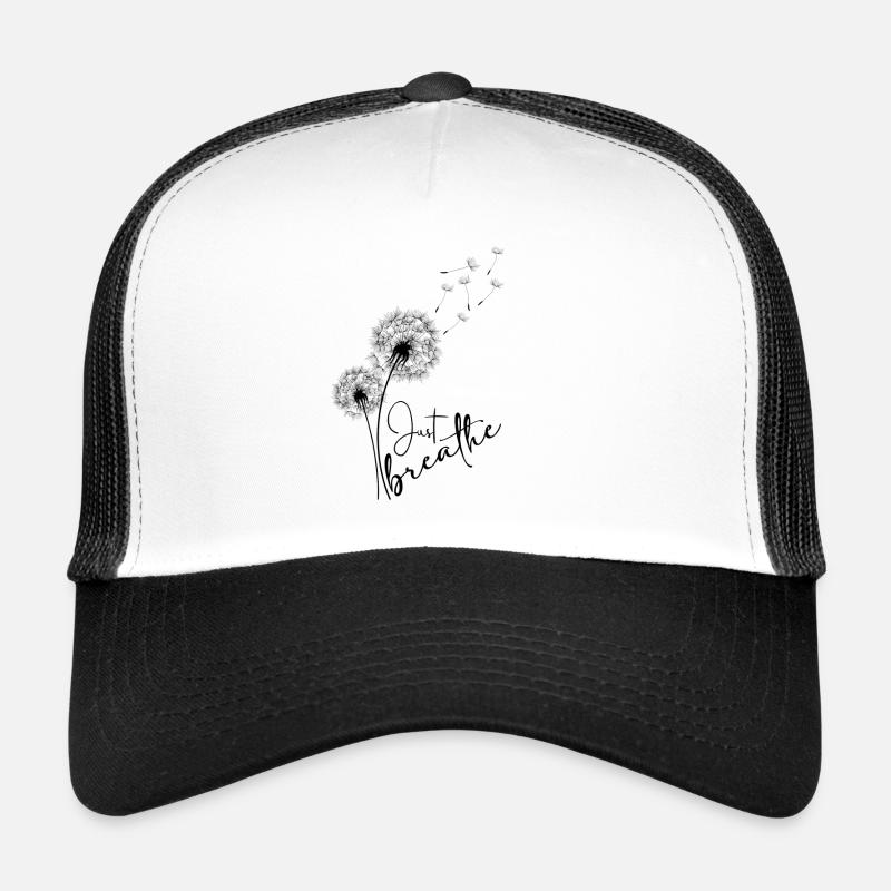 Pusteblume - Trucker Cap - Weiß/Schwarz