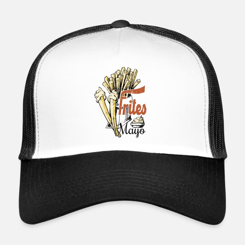 frites et mayonnaise Casquette trucker 