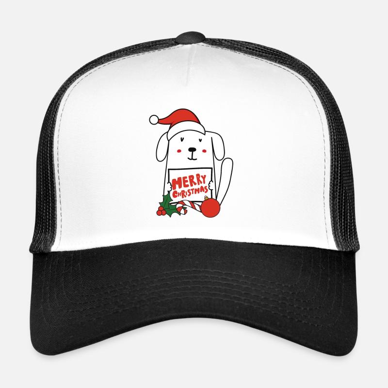 Pfotschaprès Noël - Nikolaus Hund Casquette trucker 