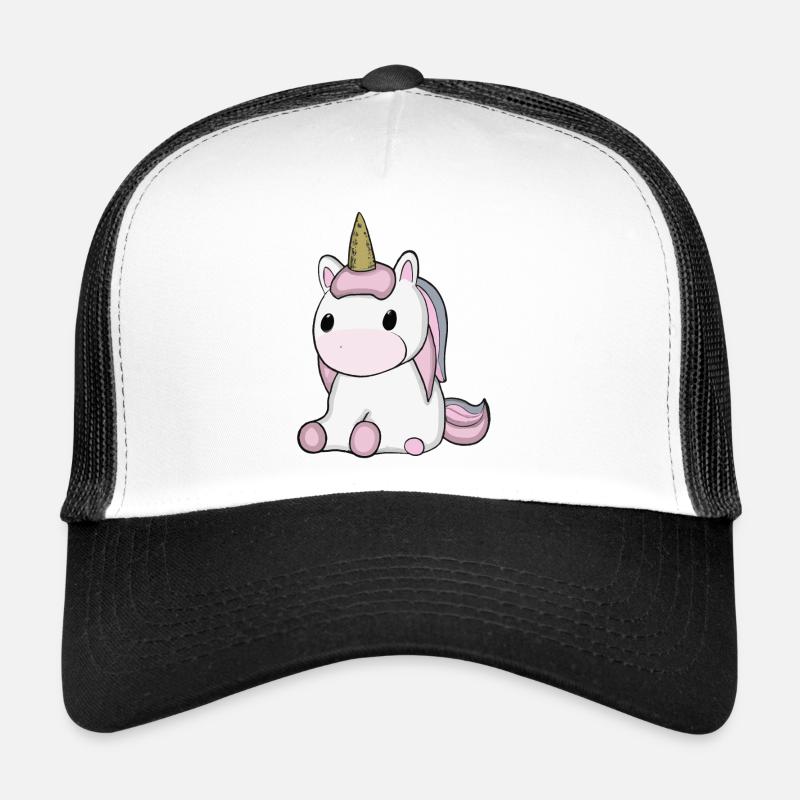 Idée cadeau Bébé Licorne Casquette trucker 