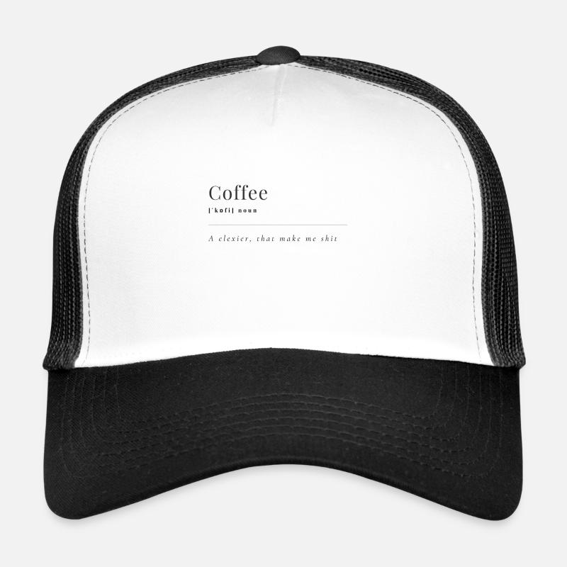 Définition du café Casquette trucker 