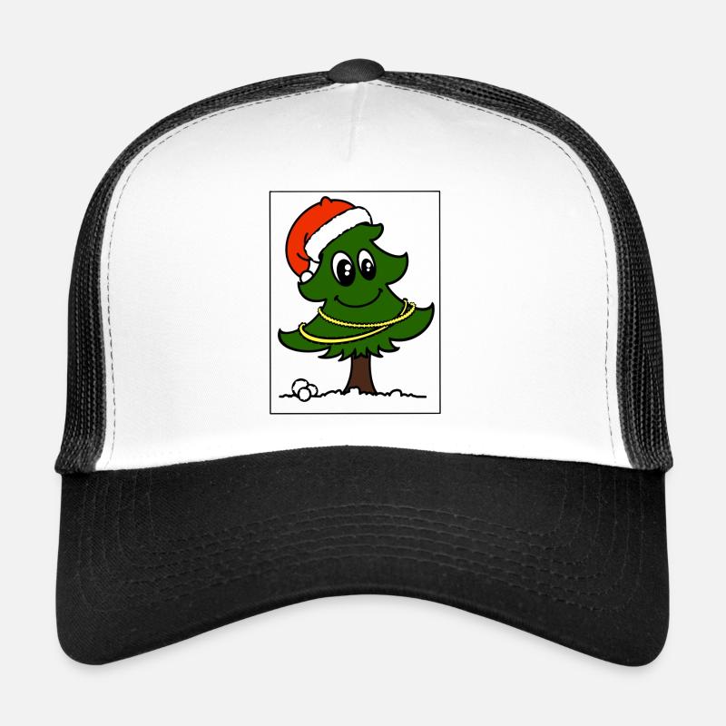 Christmas tree Trucker Cap