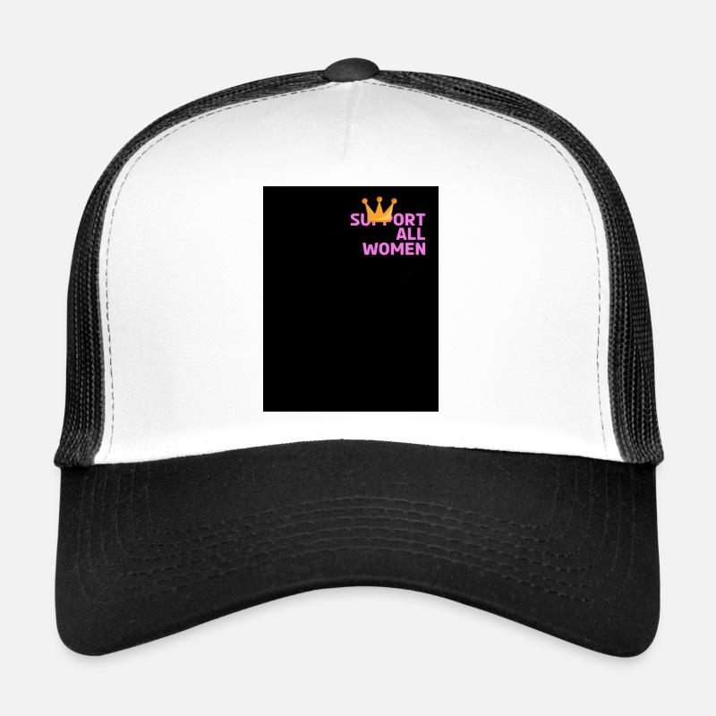 Design ohne Titel 9 - Trucker Cap - Weiß/Schwarz