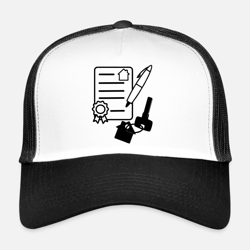 House contract sign rent purchase Trucker Cap