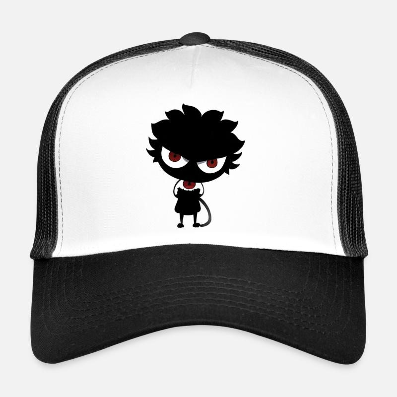 Shadowman - Trucker Cap - Weiß/Schwarz