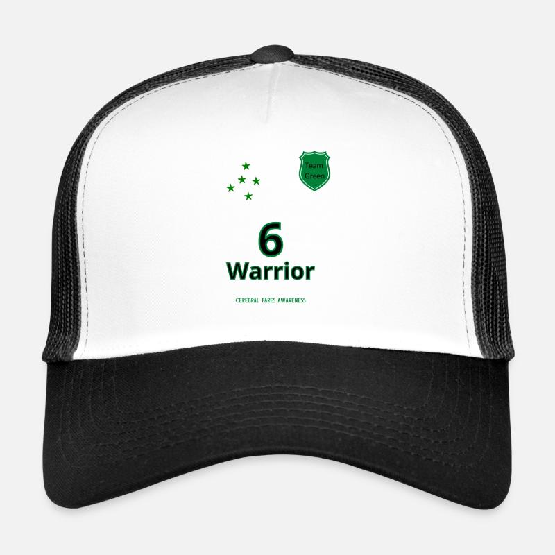 Team Green - Trucker Cap - white/black