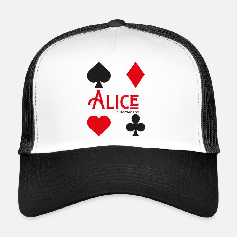 Alice in Borderland - Trucker Cap - Weiß/Schwarz
