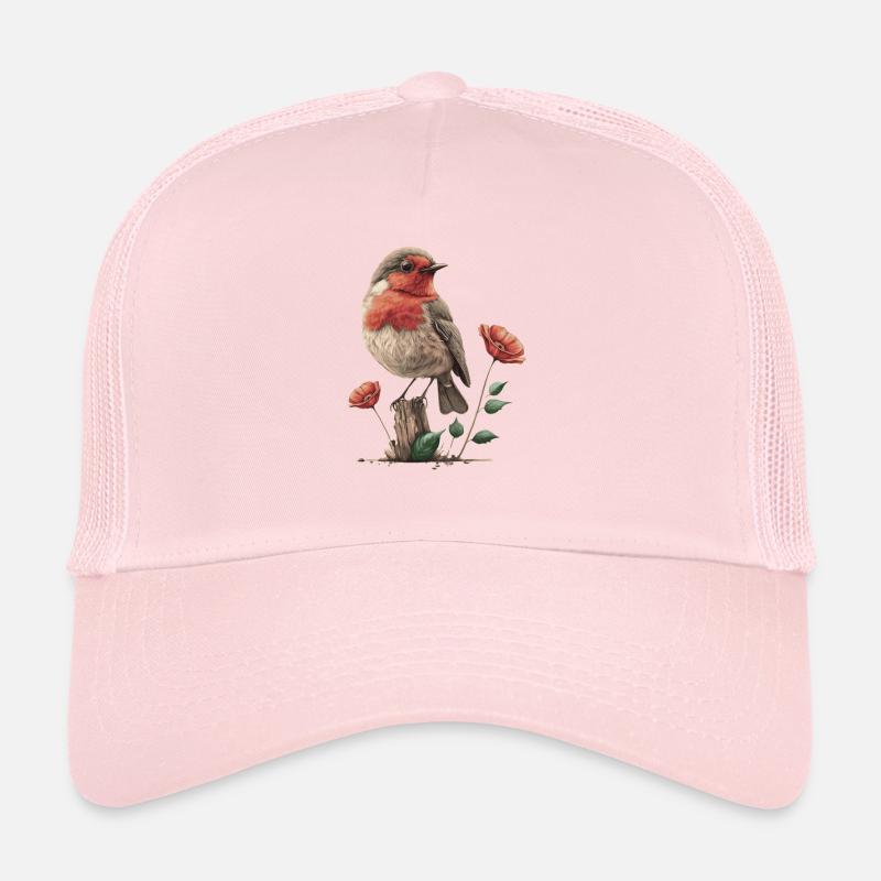 Rouge-gorge Casquette trucker 